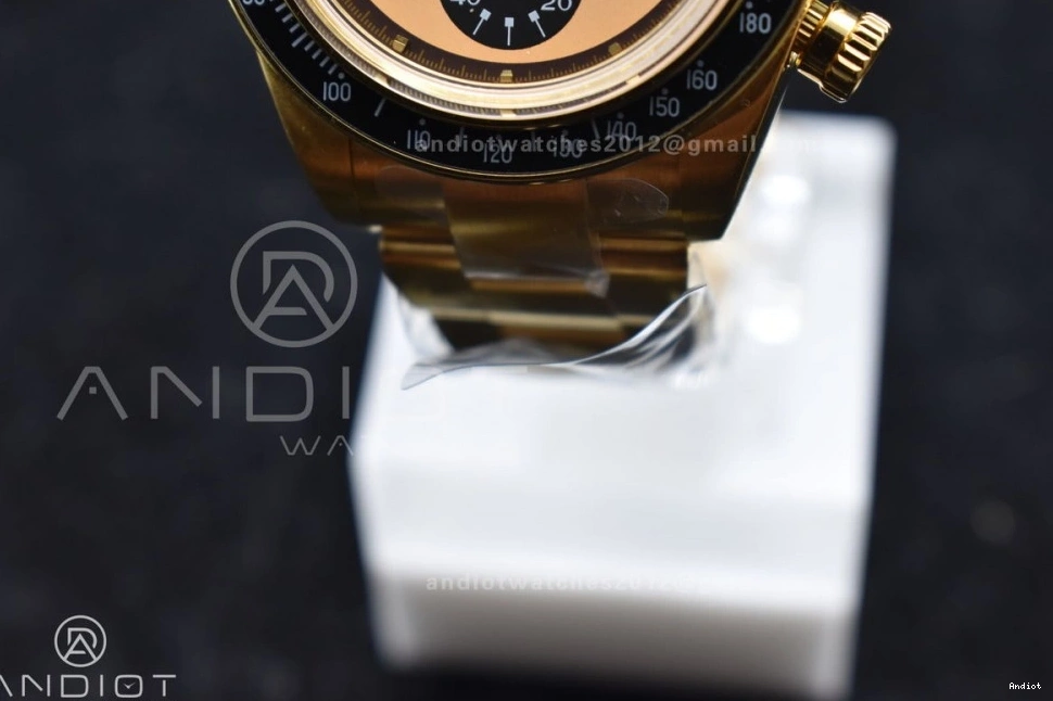 Best Dial YG YG 832 A on Edition YG Youthful Daytona Bracelet Black ADGF 0724